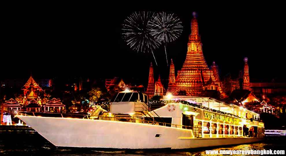 Let ’s Celebrate New Year Countdown Party 2021 in Bangkok Chao Phraya Cruise