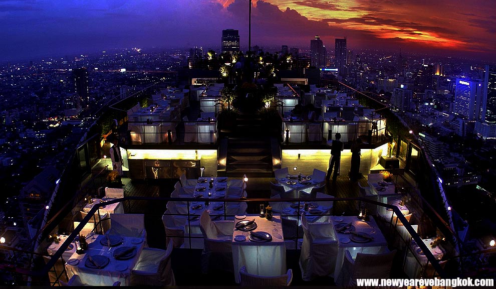 Vertigo Bangkok New Years Eve 2024 best one famous in Bangkok at Banyan tree. New Year EVE Rooftop Bar on Vertigo Rooftop Bar at Banyan Tree Bangkok. 