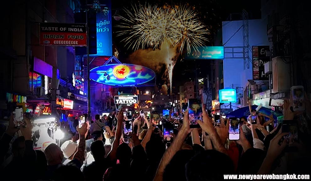 Khao San Road New Year's eve 2024 Bangkok, Thailand. places for new year's eve in Bangkok What to do in Bangkok for new year's eve