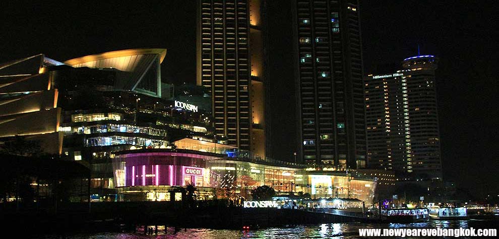 Iconsiam Bangkok new year's eve 2024  best place to spend new year's eve in Bangkok  celebration NYE and watching firework