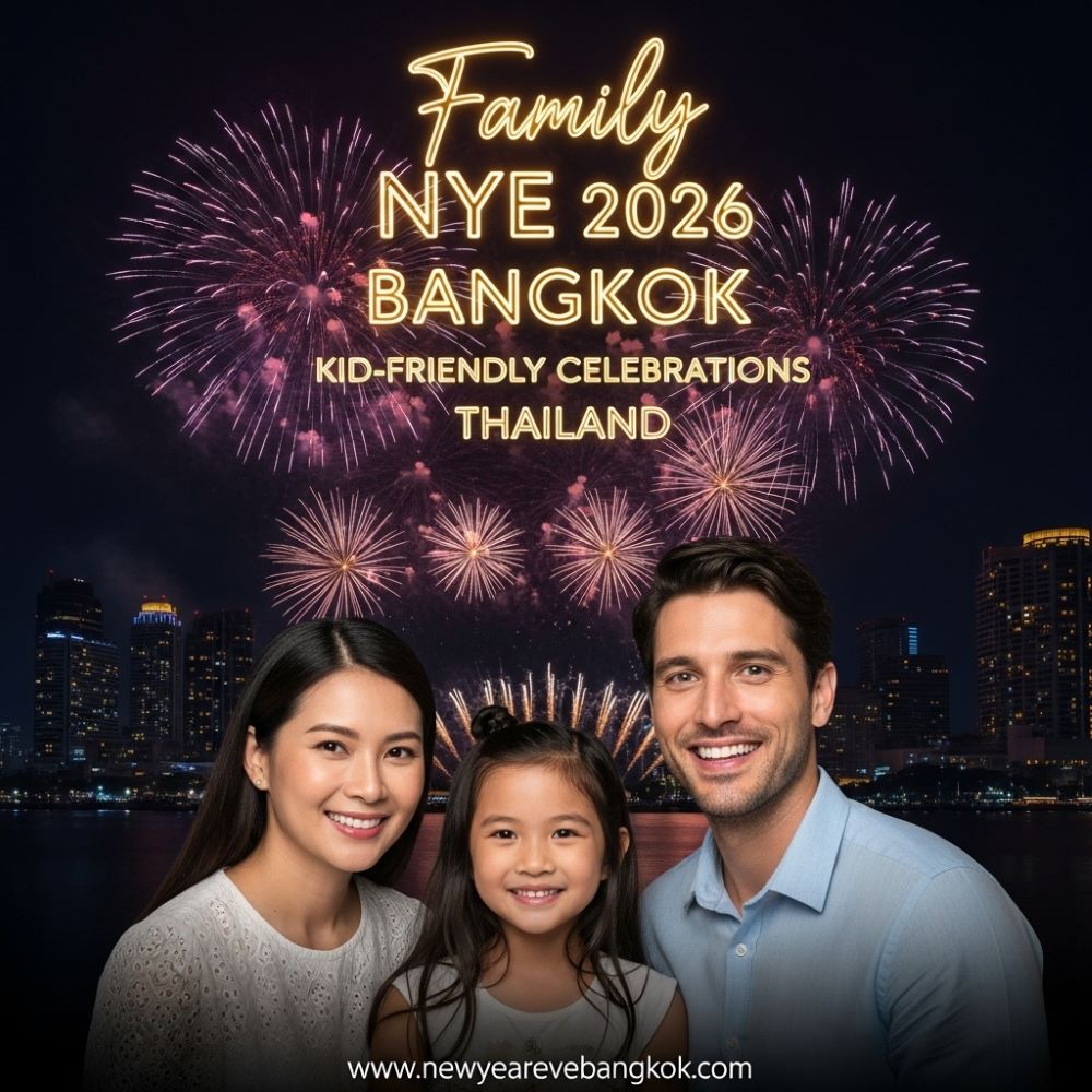 Family NYE 2026 Bangkok Kid-Friendly Celebrations Thailand