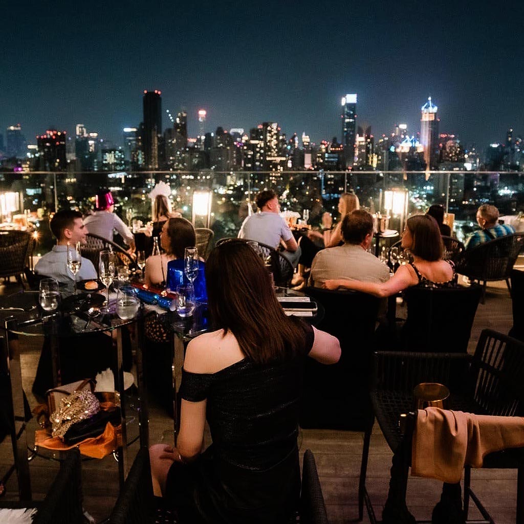 Hi-So Rooftop Bar Bangkok NYE Countdown 2026