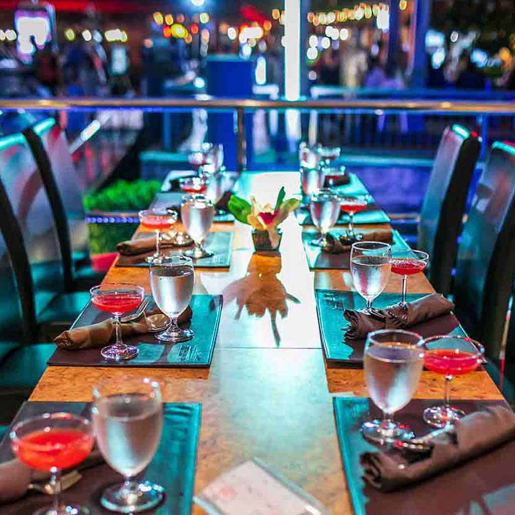 New Year's Eve 2026 Bangkok Dinner Cruise Ticket Vela Cruise
