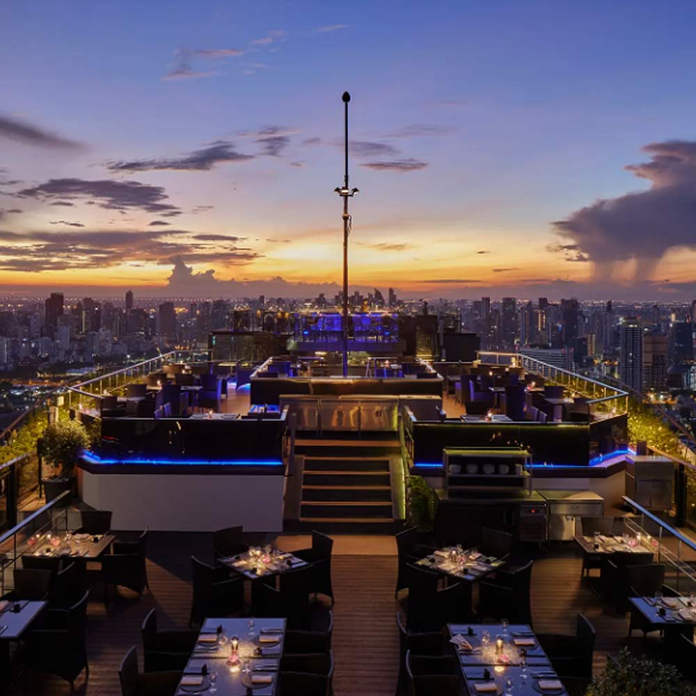 New Year's eve Rooftop Experiences Bangkok