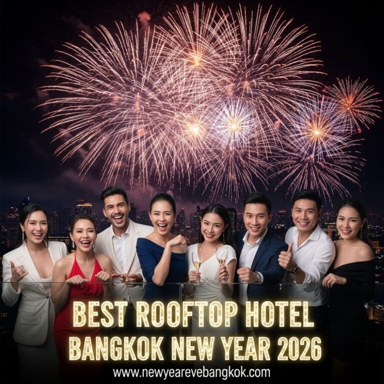 Rooftop Bars Hotels with rooftop bars offer a birds-eye view of the city's fireworks. Exclusive parties, live music, and free-flowing drinks.