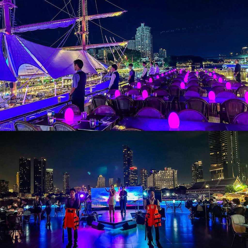 New Year's Eve 2026 Bangkok Dinner Cruise Packages 2026 The Planet Cruise. Discover luxurious dinner packages, dazzling fireworks countdown 