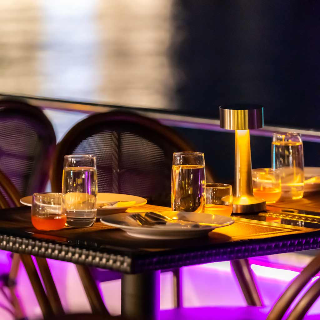 NYE luxurious New Year's Eve 2026 River Cruise Bangkok Chaophraya Cruise. Enjoy fine dining, entertainment,stunning countdown fireworks views.