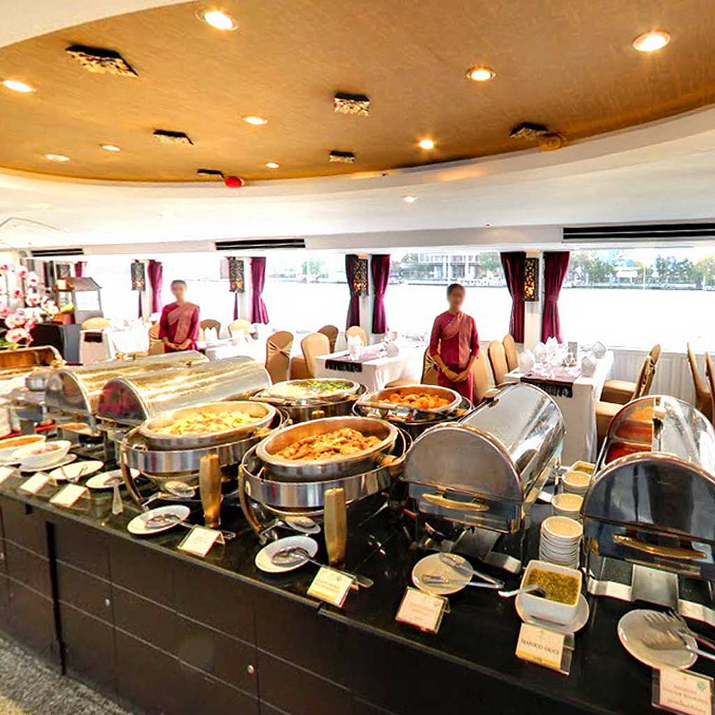 Discover the best Nye 2026 Bangkok cruise deals Bangkok Chaophraya Cruise. Luxury cruise New Year's Eve 2026 with buffet countdown fireworks.