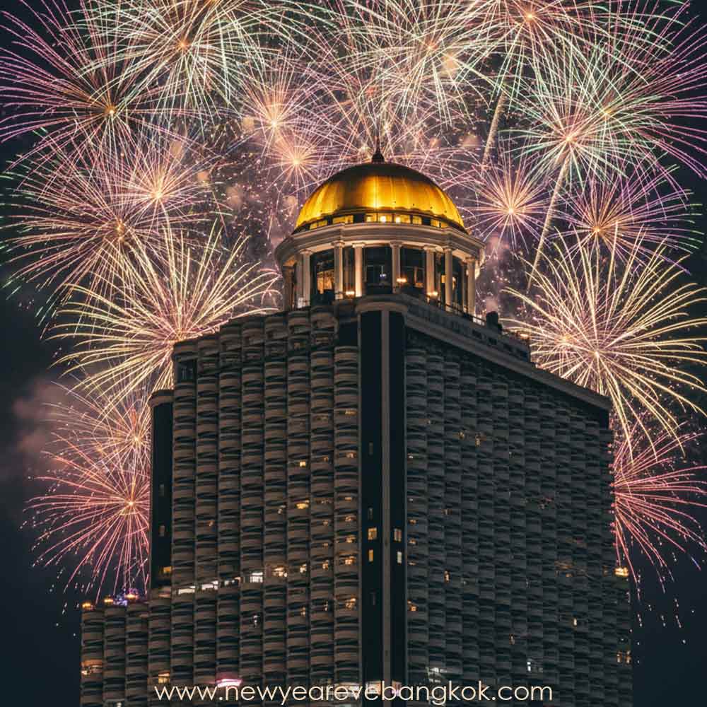 Where are the New Year fireworks in Bangkok?