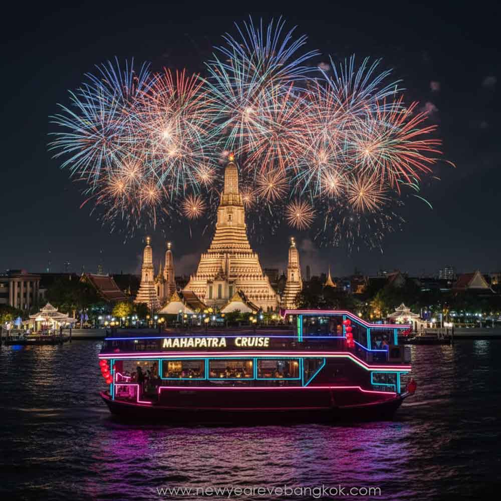 Mahapatra Cruise Romantic New year's eve 2026 Cruise Bangkok