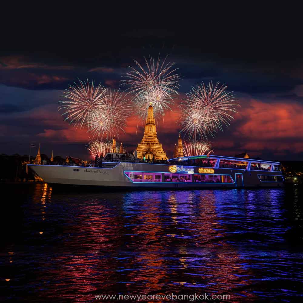 Smile Riverside Cruise New Year Eve 2026 Bangkok Dinner Cruise Packages. Smile Riverside Cruise New Year Eve 2026 Bangkok Dinner Cruise Packages, Inclusion, Itinerary, Schedule, Menu, Know before you go, How to get there, Cancellation Policy, Terms and Conditions, Smile Riverside Cruise New Year Eve 2026, New Year Eve fireworks, Bangkok Dinner Cruise Packages, Open-Air Rooftop Deck, Grand Palace, Wat Arun (Temple of Dawn), Chao Phraya River, ICONSIAM Pier, Krung Thon Buri Station, Charoen Nakhon Station, Gala International and Seafood Buffet, New Year's Eve Dinner Cruise, Cruise Itinerary 2026, Luxury Chao Phraya Cruise, NYE 2026 Bangkok Countdown, Premium Dinner Cruise Bangkok, Best New Year's Eve Cruise Tickets, Smile Riverside Cruise Booking, Smile Riverside Menu 2026, Chao Phraya Fireworks View, Open Bar Packages, NYE 2026 Cruise Schedule, Bangkok Riverside Countdown.